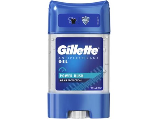 GILLETTE GEL STICK 70ML POWER RUSH