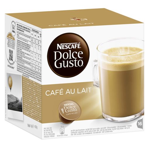 NESCAFE DOLCE GUSTO CAFE 160GR AU LAIT