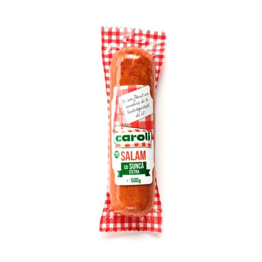 CAROLI SALAM CU SUNCA EXTRA VID 500G