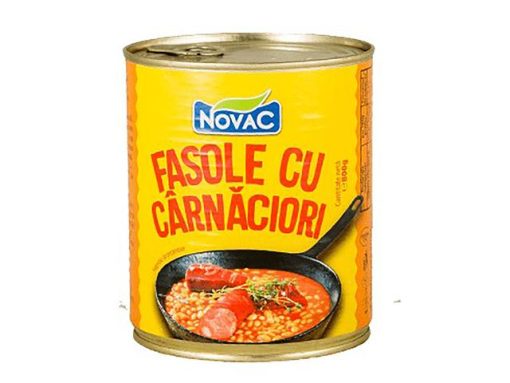 NOVAC FASOLE CU CARNATI 300GR