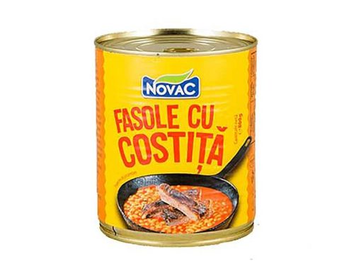 NOVAC FASOLE CU COSTITA 300GR