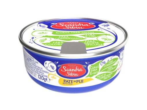 SCANDIA SIBIU PATE 120GR PUI