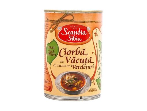 SCANDIA SIBIU CIORBA VACUTA 400GR