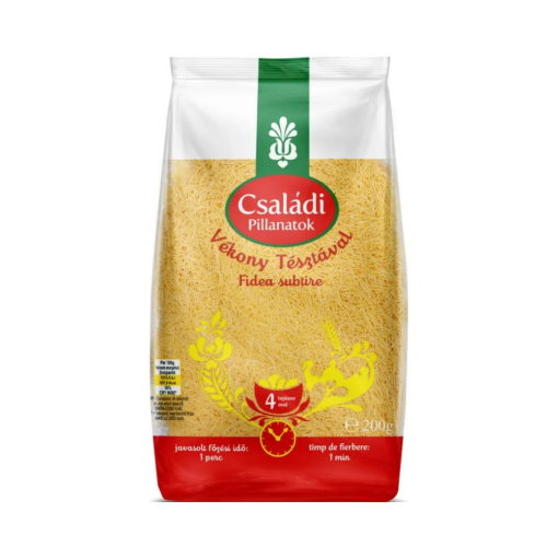 CSALADI FIDEA SCURTA 200GR 4 OUA