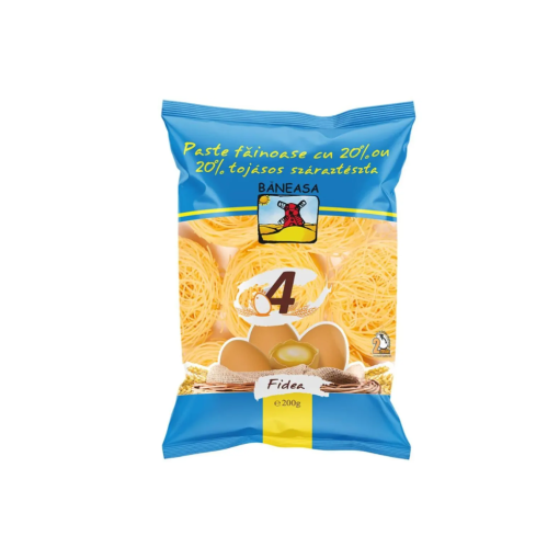 BANEASA FIDEA 200GR 4OUA CUIBURI