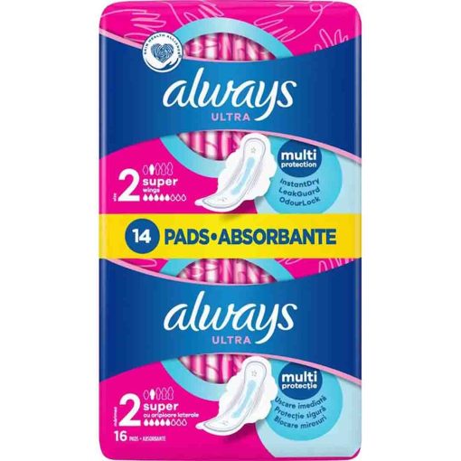 ALWAYS DUO ULTRA SUPER PLUS 14BUC