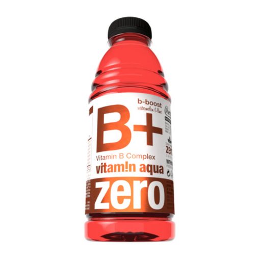MERLINS VITAMIN AQUA B+ ZERO 0.6L PEPENE ROSU/LIME