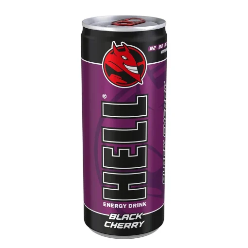 HELL ENERGY DRINK 250ML CIRESE NEGRE