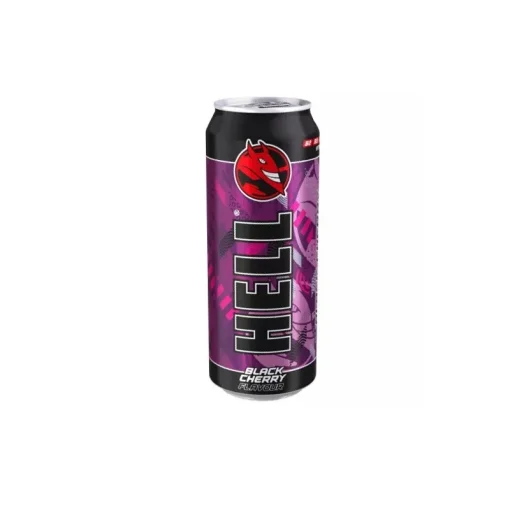 HELL ENERGY DRINK 500ML BLACK CHERRY