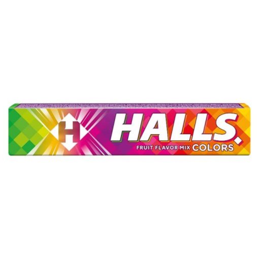 HALLS CANDY 33.5GR FRUIT MIX COLOR
