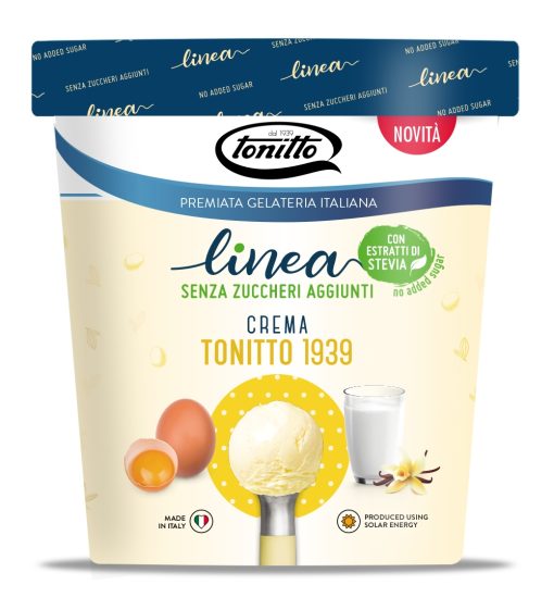 LINEA INGHETATA CREMA DE VANILIE FARA ZAHAR 500ML