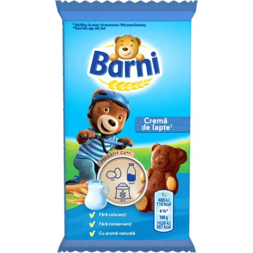 BARNI PRAJITURA 30GR LAPTE