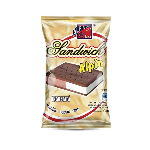 ALPIN SANDWICH 85GR VANILIE/CIOCOLATA