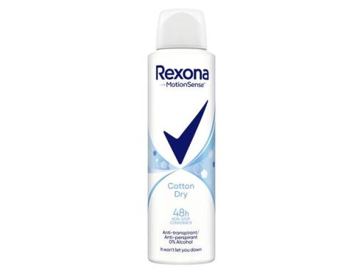 REXONA DEO 150ML W COTTON DRY