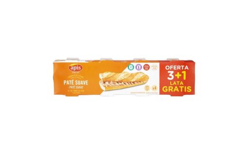 APIS PATE PORC 3+1 X80G