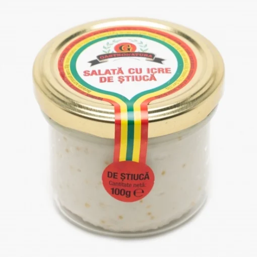 GUSTURI PESCARESTI SALATA CU ICRE STIUCA 100G
