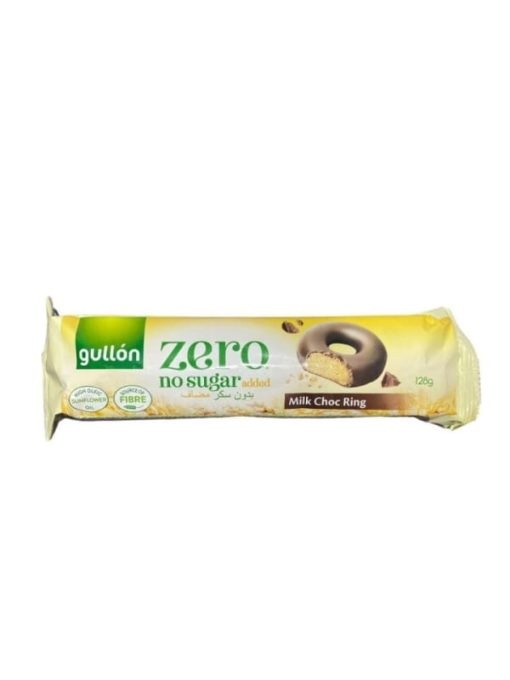 GULLON BISCUITI HOOPS 128G CHOCO LAPTE