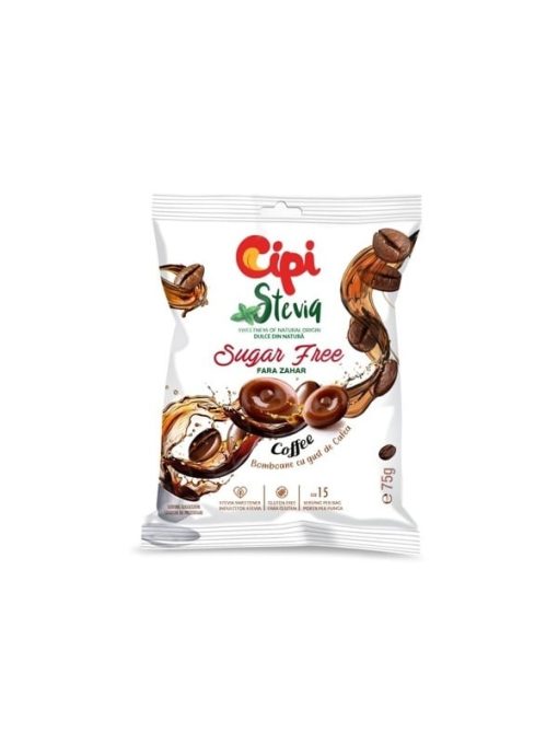 CIPI DROPS STEVIA 75G CAFEA