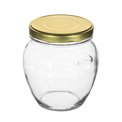 BORCAN STICLA CU CAPAC 1062ML ROTUND