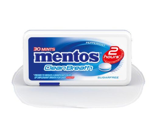 MENTOS CLEAN BREATH 21G PEPPERMINT