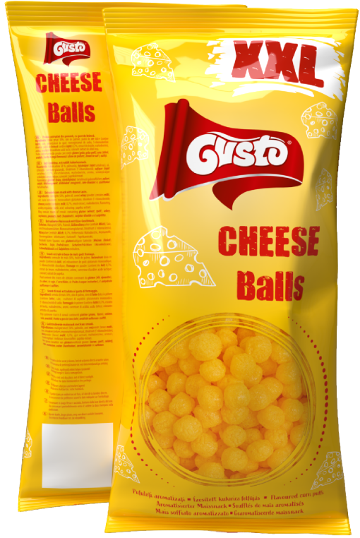 GUSTO SNACK 300G CHEESE BALS