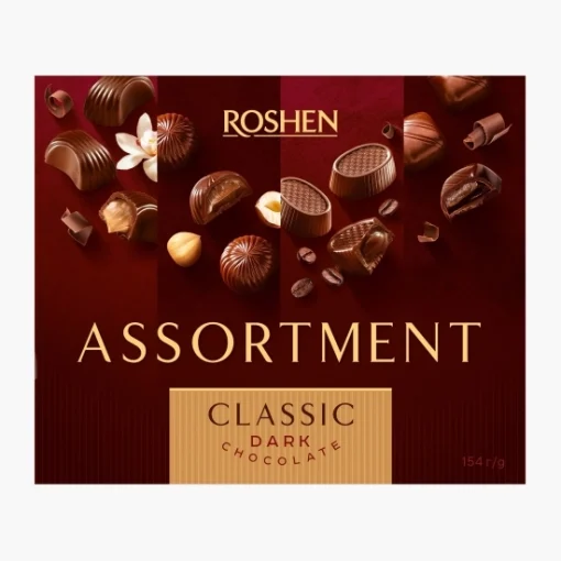 ROSHEN PRALINE ASSORTMENT 154G CLASSIC DARK CHOCO