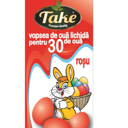 TAKE VOPSEA 10ML 30OUA LICHIDA+MANUSI ROSU