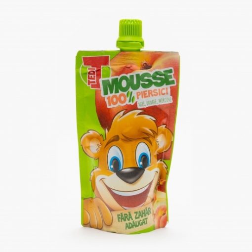 TEDI MOUSSE 100GR PIERSICI/MORCOV/MERE/BANANE