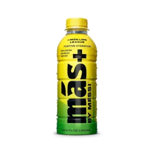 BAUTURA REHIDRATANTA MAS+ MESSI AROMA LAMAIE LIME 500ML