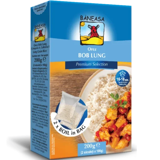 BANEASA OREZ BOIL IN BAG (2BUC) 200G BOB LUNG