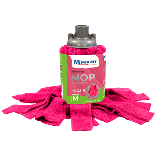 MISAVAN MOP MICROFIBRA M FUCSIA