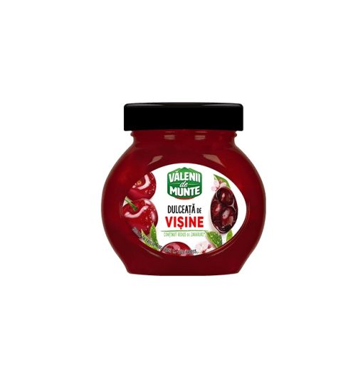 VALENII DE MUNTE DULCEATA 240GR VISINE