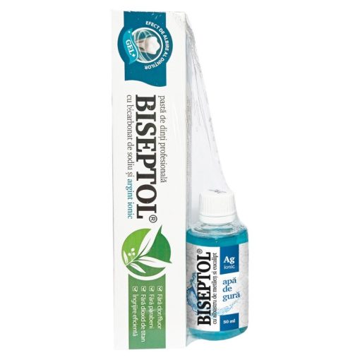 BISEPTOL PASTA DINTI 75ML+APA GURA AG IONIC 50ML MOSTRA
