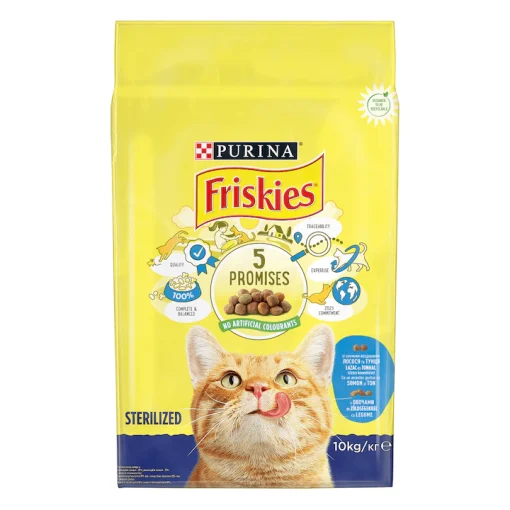 FRISKIES CAT SOMON VEG 1.5 KG