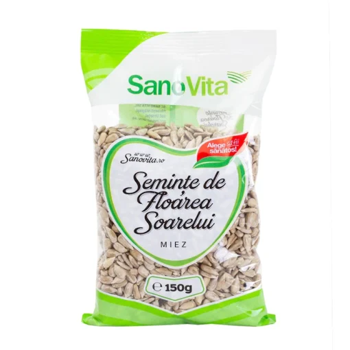 SANOVITA SEMINTE MIEZ 150GR FLOAREA SOARELUI