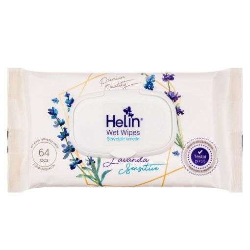 HELIN SERVETELE UMEDE 64BUC LAVANDA