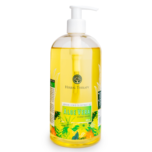 HERBAL T. SAPUN LICHID 500ML EXTRACT ALOE/ULEI NATURAL