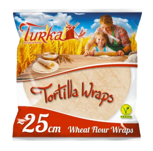TORTILLA TURKA 25 CM 6 BUC