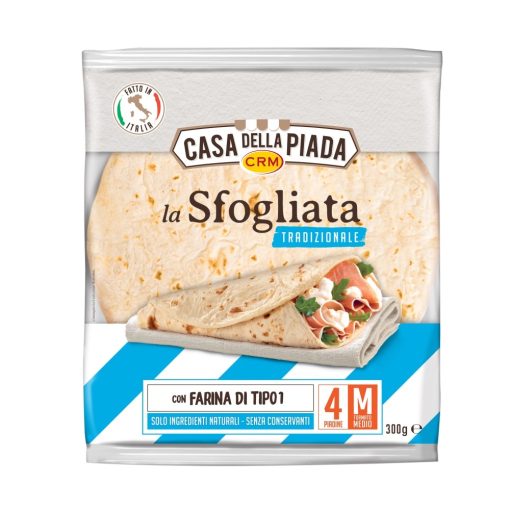 CASA DELLA PIADA LIPIE 300GR TRADITIONALE 4B