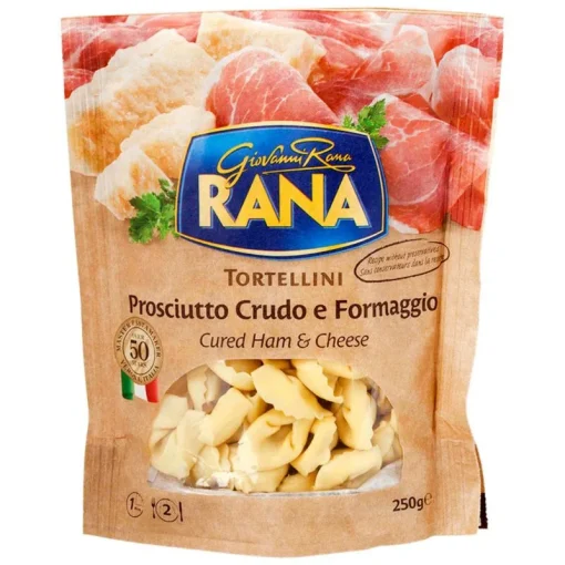 RANA TORTELLONI CU PROSCIUTTO CRUDO SI BRANZA 250G