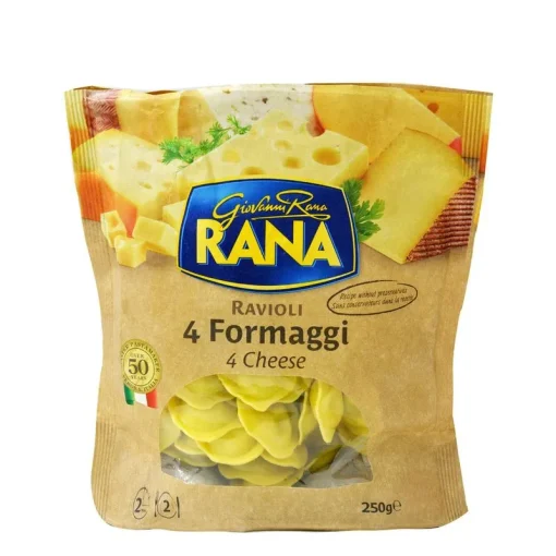 RANA RAVIOLI CU 4 TIPURI DE BRANZA 250G