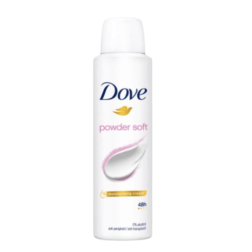 DOVE DEO 150ML W POWDER SOFT