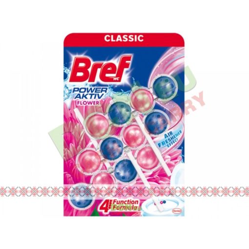 BREF WC BILE 3*50GR.POWER AKTIV FRESH FLOWER