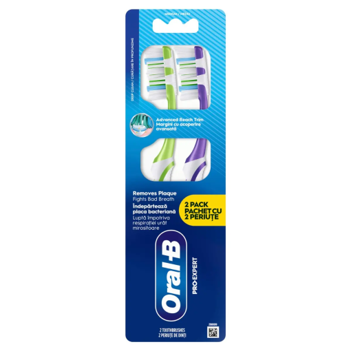 ORAL B PERIUTA DINTI PRO EXPERT MEDIUM 2/SET
