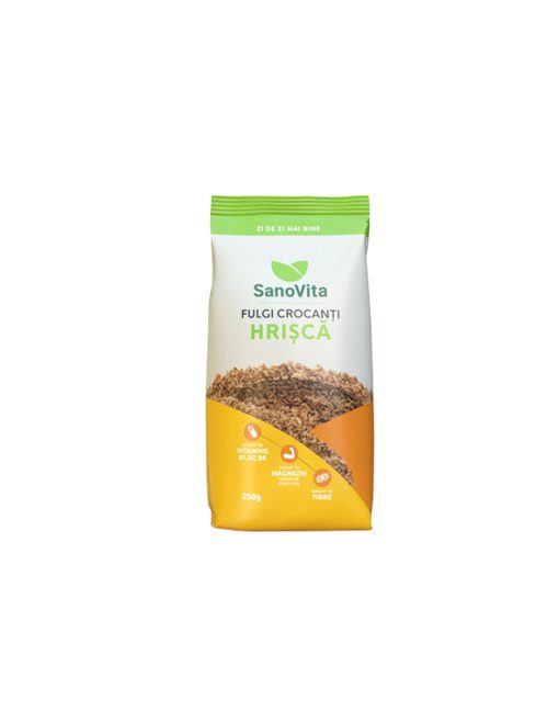 SANOVITA FULGI CROCANTI DE HRISCA 250G
