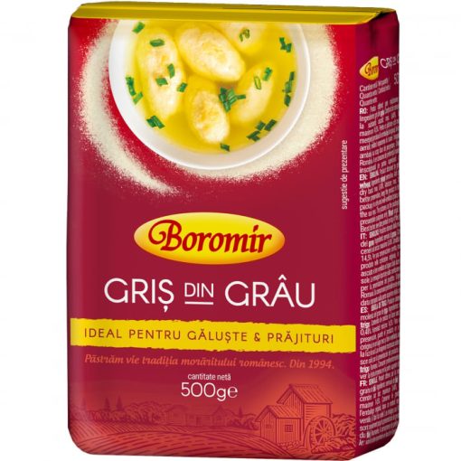 BOROMIR GRIS PENTRU GALUSTE SI PRAJITURI 500GR