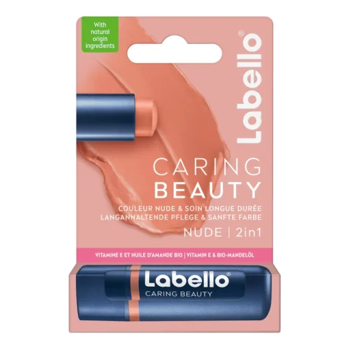LABELLO 4.8G 2IN1 CARING BEAUTY NUDE