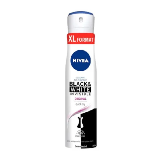 NIVEA DEO 200ML W INVISIBLE B W ORIGINAL