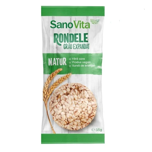 SANOVITA RONDELE SIMPLE DE GRAU 56G