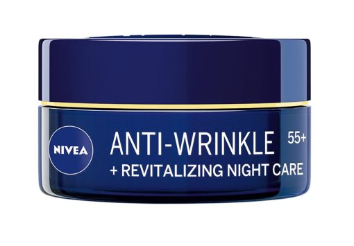 NIVEA CREMA ANTIRID REVITALIZING NOAPTE 55+ 50ML